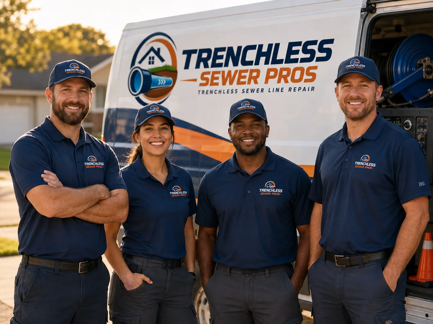 Trenchless Sewer Repair company in Telferner, TX
